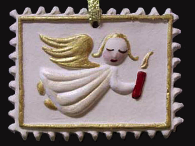 Flying Angel with Candle
